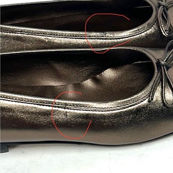 NWOB GALO Vintage Leather Ballerina Flats Hand made in Italy EUR 37,5 - Picture 13 of 13